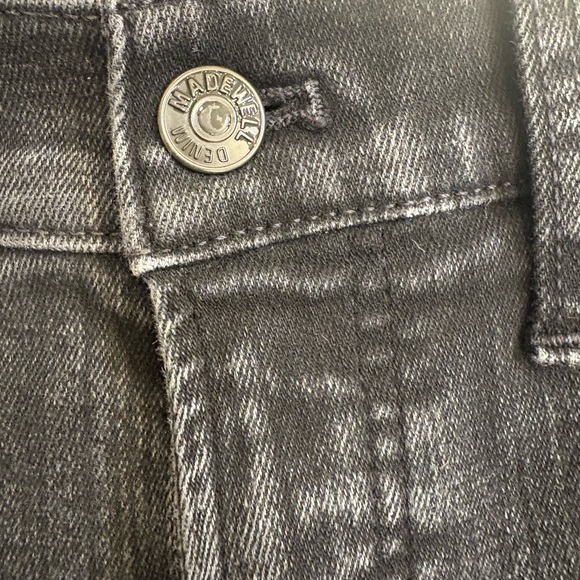 Madewell The Perfect Vintage Wideleg Jean. Black. Size 30. - Picture 9 of 15